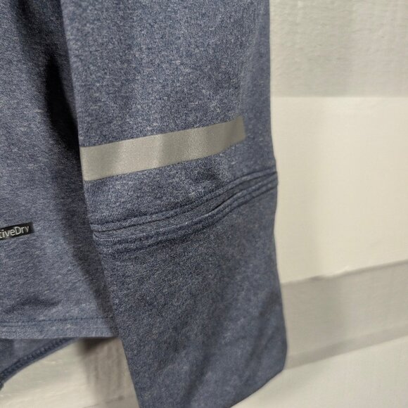 EUC Salomon Women's Large Long Sleeve Running Shirt Top Gray Tech base layer - Picture 5 of 12